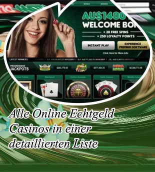 Online casinos liste